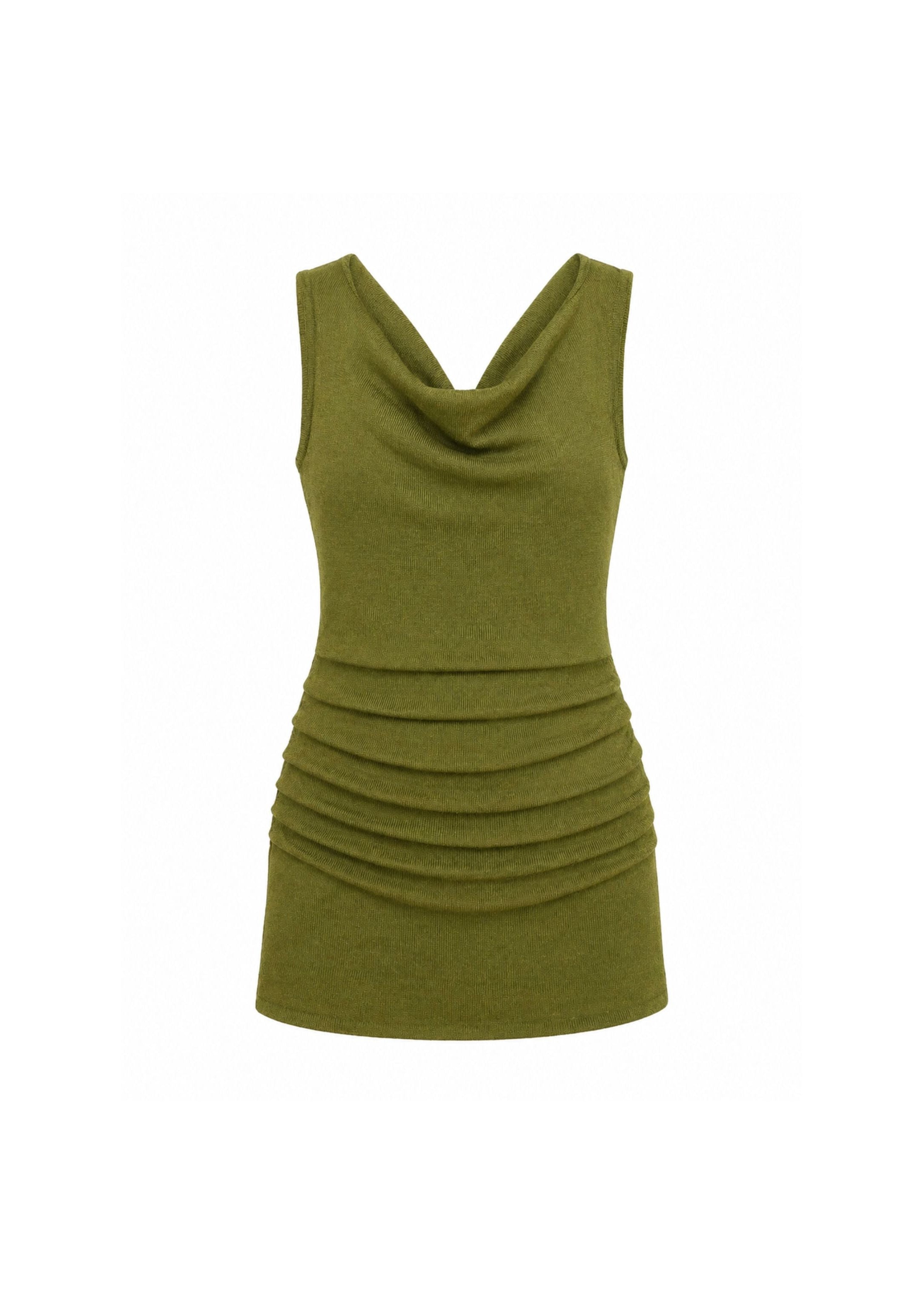 Paloma Green Mini Dress
