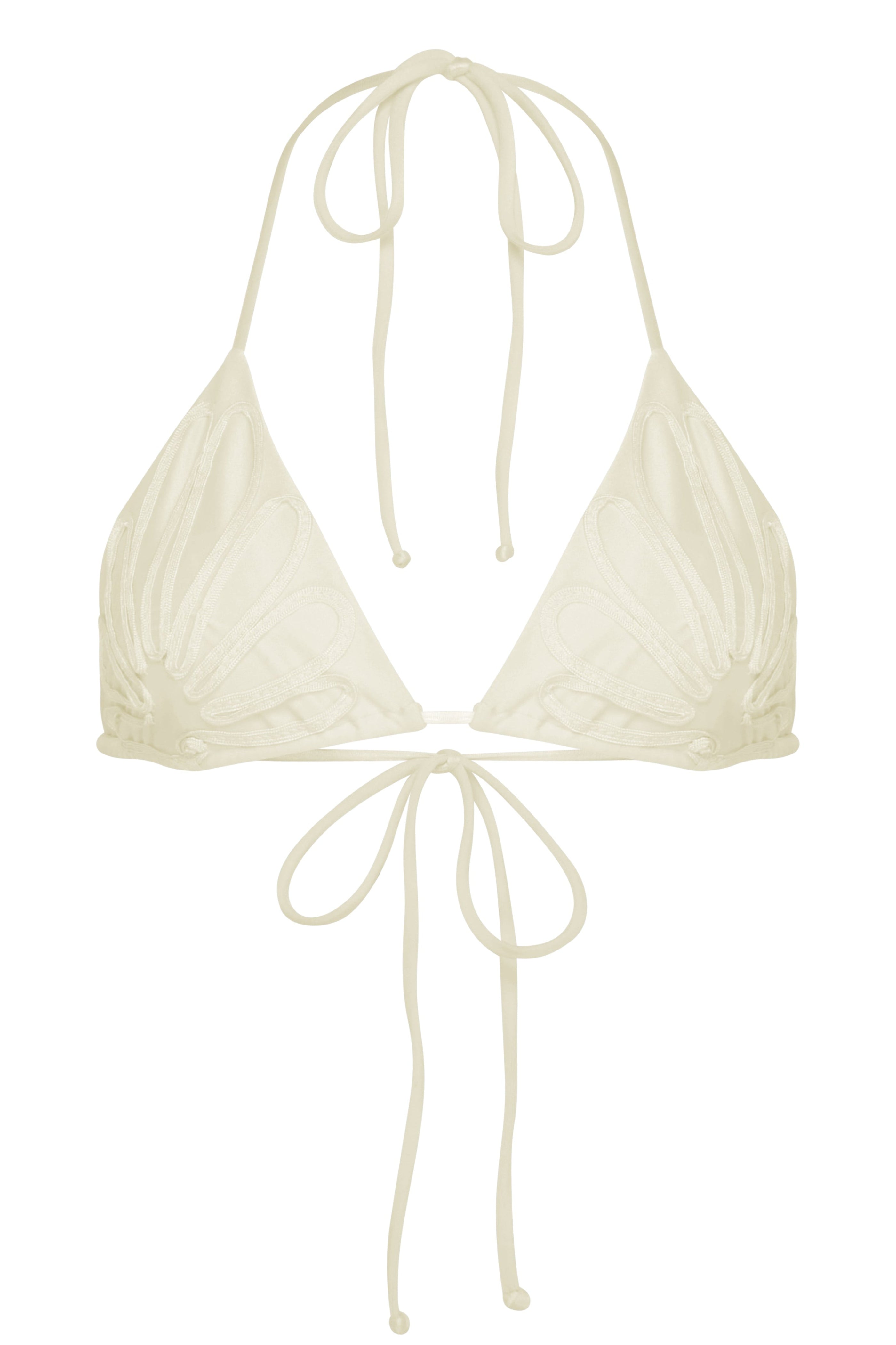 Nahla Bikini Top Ivory