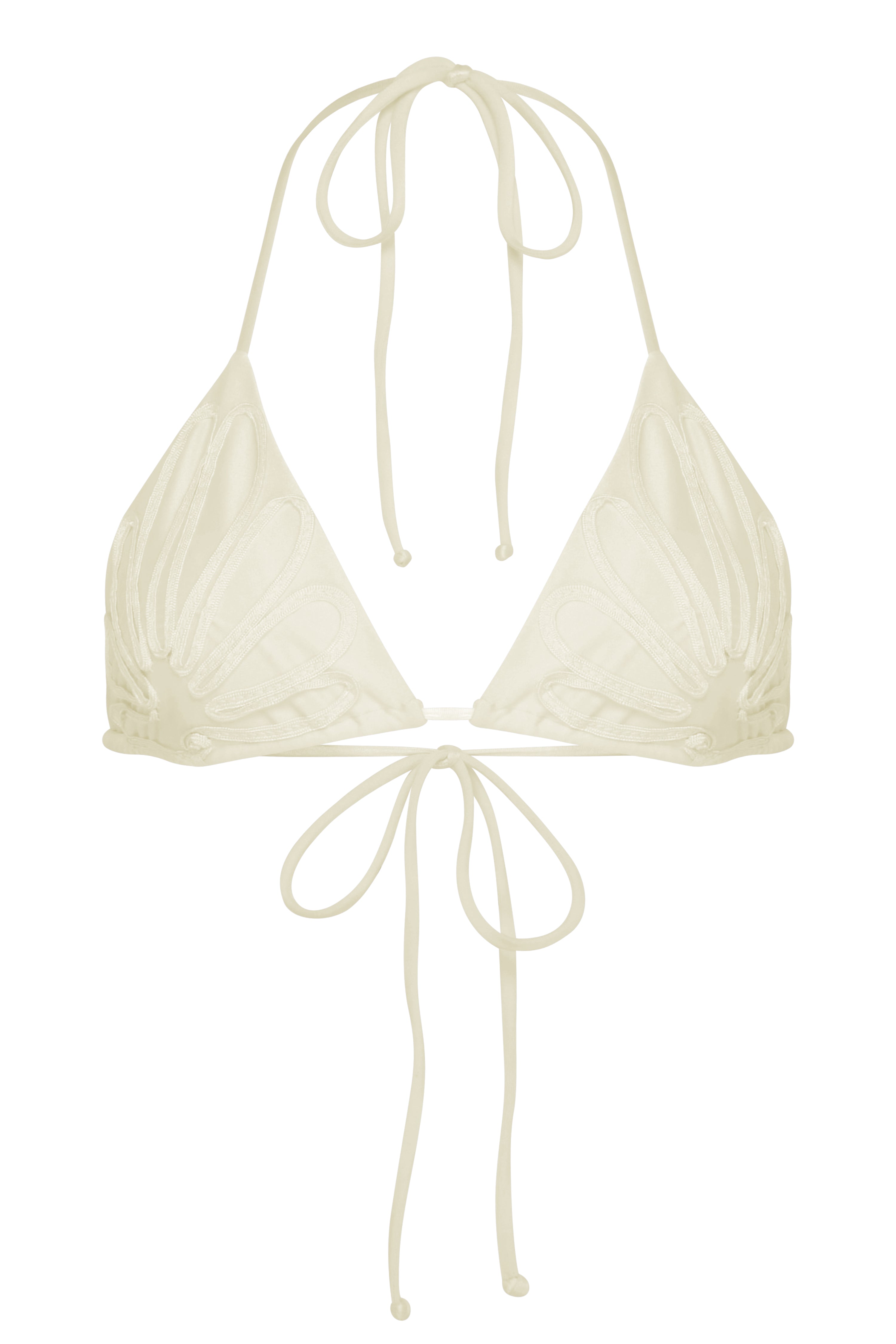 Nahla Bikini Top Ivory