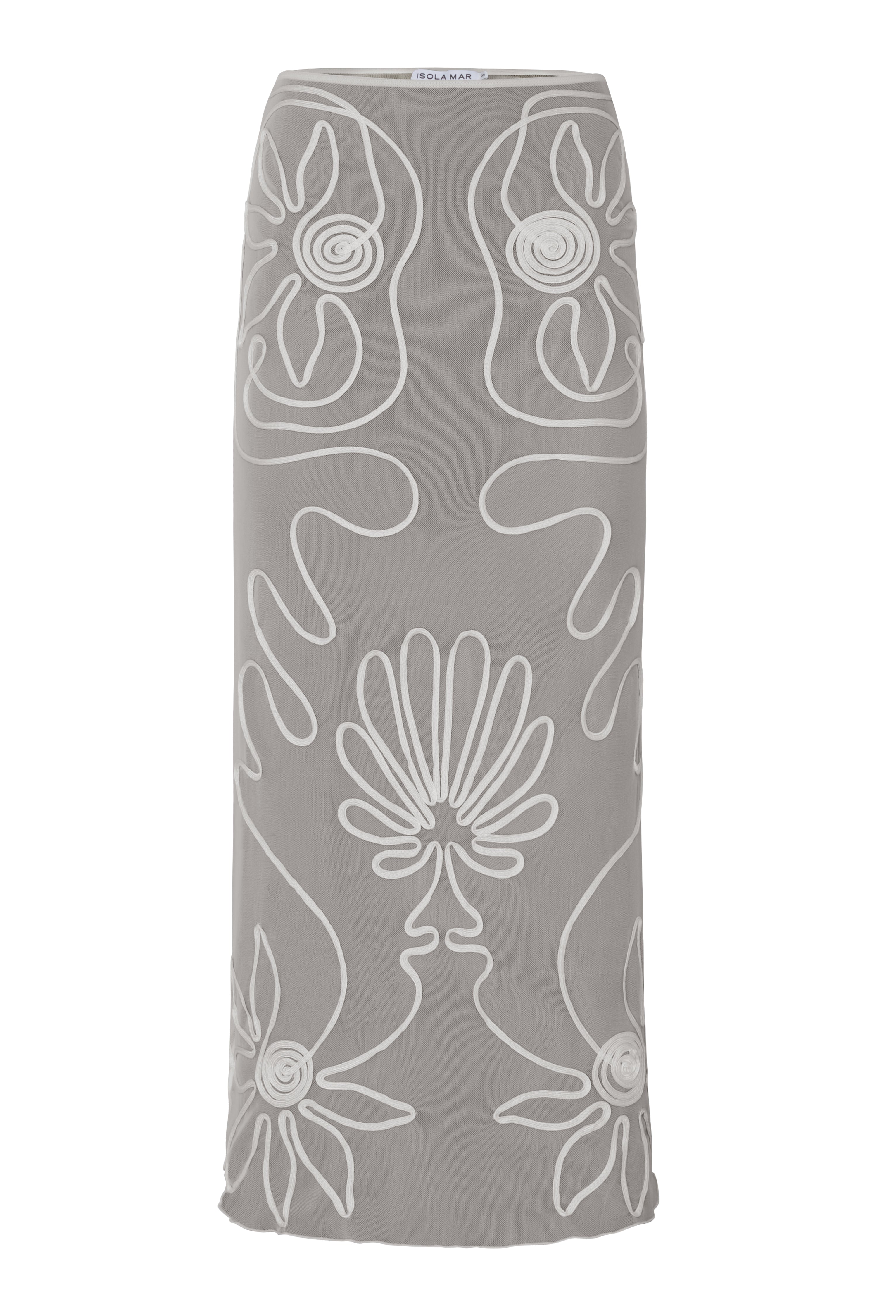 Ondine Skirt White