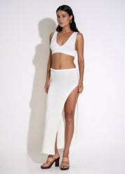 Aurora Skirt in bone