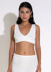 Aurora Bralet in bone
