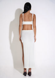 Aurora Skirt in bone