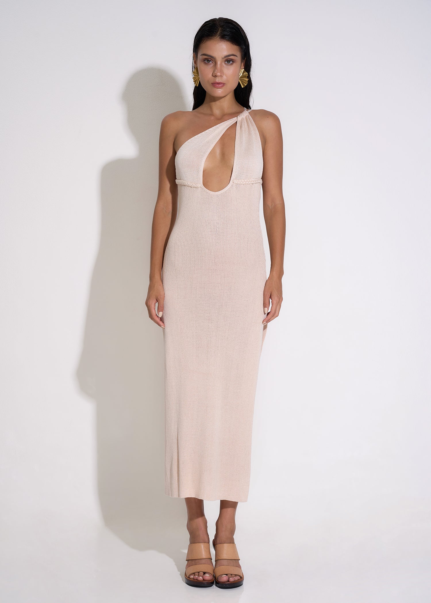 Iona Dress in sand