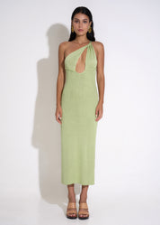 Iona Dress in green