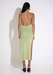 Iona Dress in green