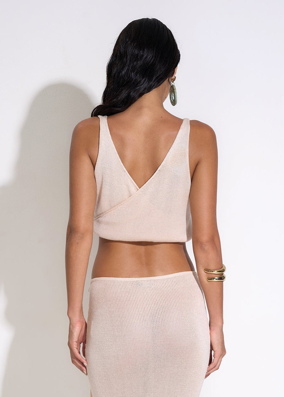 Aubrey Top in Sand