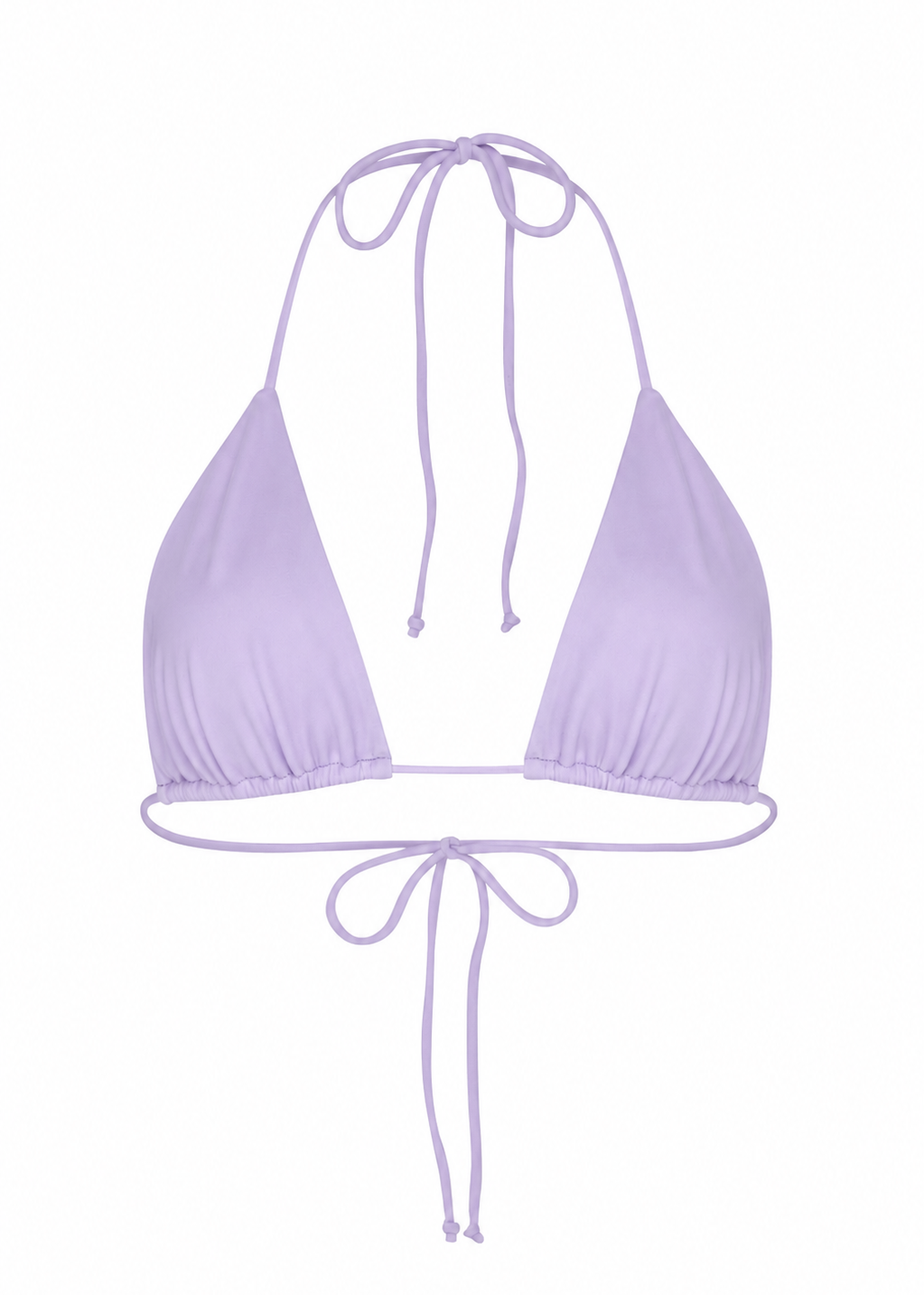 Alani triangle Bikini Top in lilac