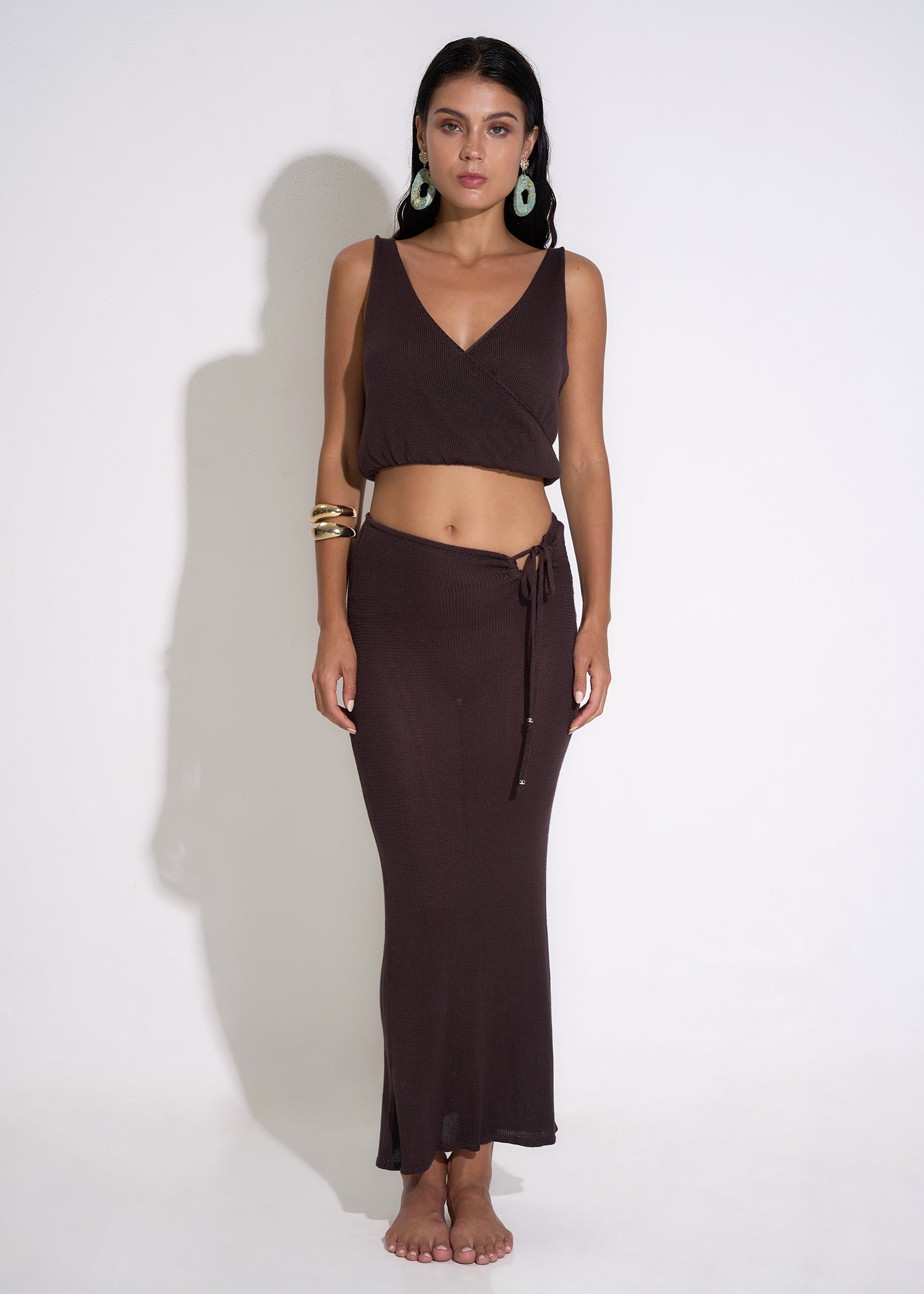 Aubrey Skirt in cacao