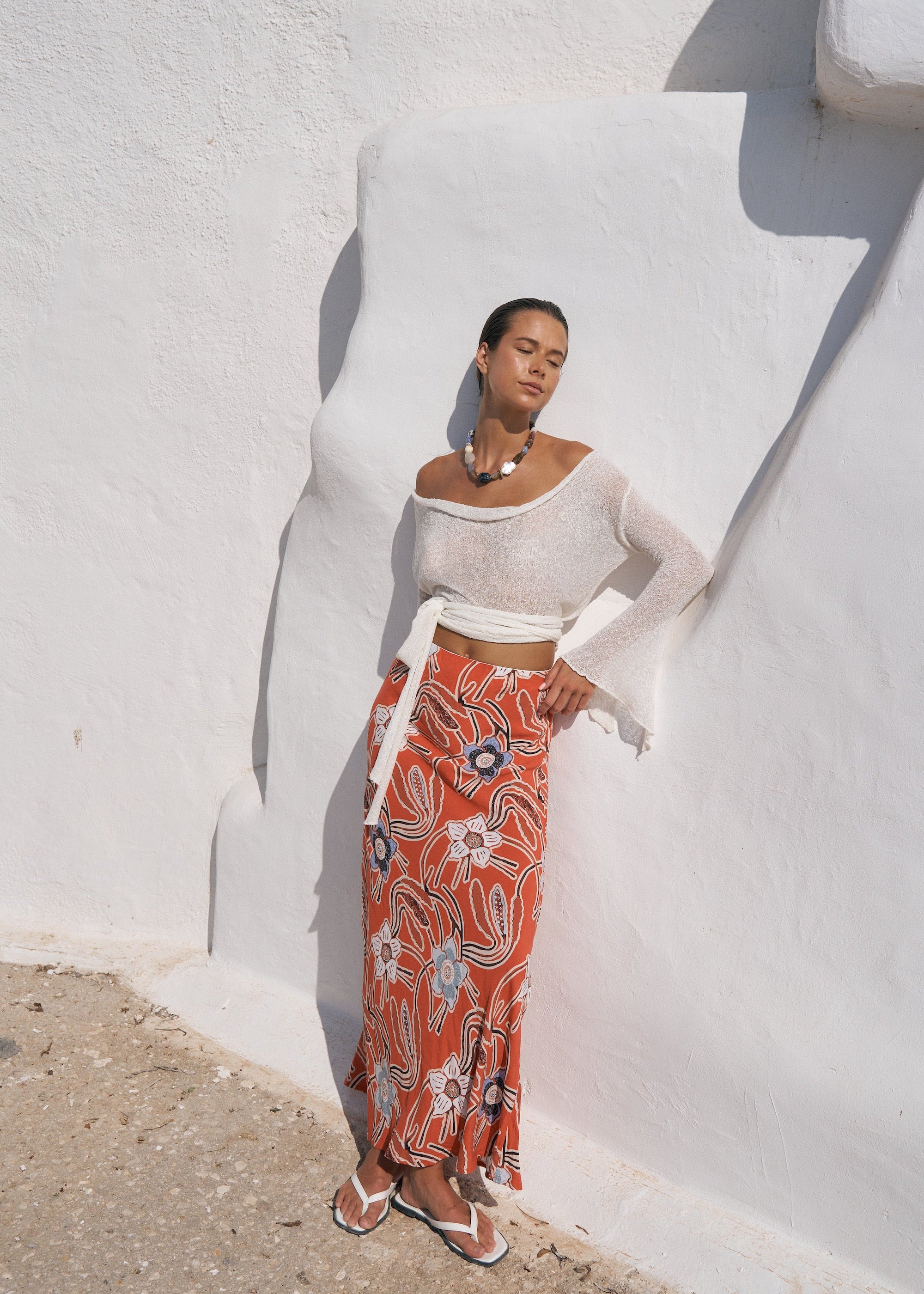 Sayulita Top White