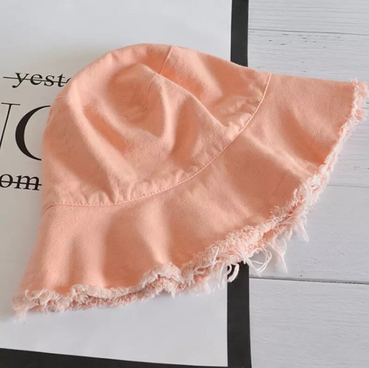 Frayed Fisherman’s Bucket Hat